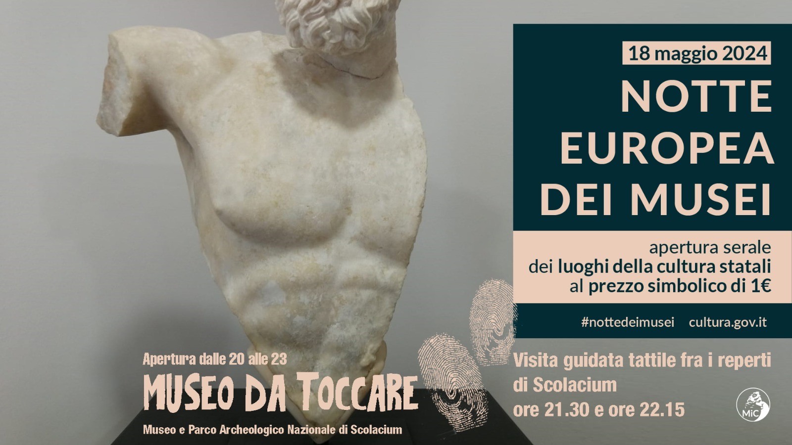 Notte Europea dei Musei 2024 al Museo e Parco archeologico nazionale di Scolacium